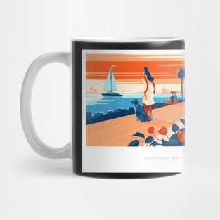 South Pointe Sunset Mug